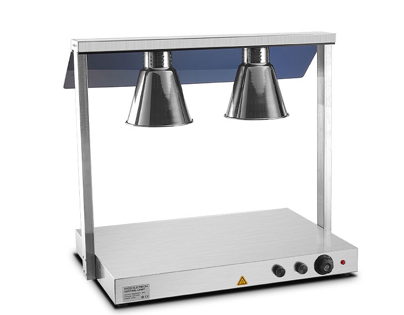Double Head Heat Lamp Station