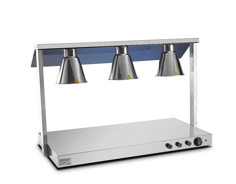 Triple Head Heat Lamp Station